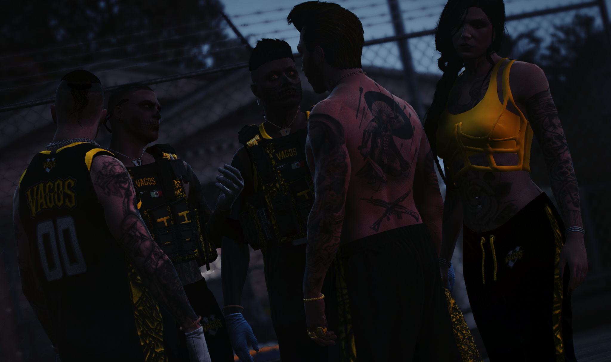 MoonlightV GTA 5 Roleplay Screenshot - Fahrzeug und Charakter