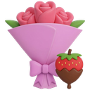 Erdbeerblumen