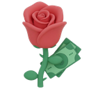 Geldgeschenk Rosen