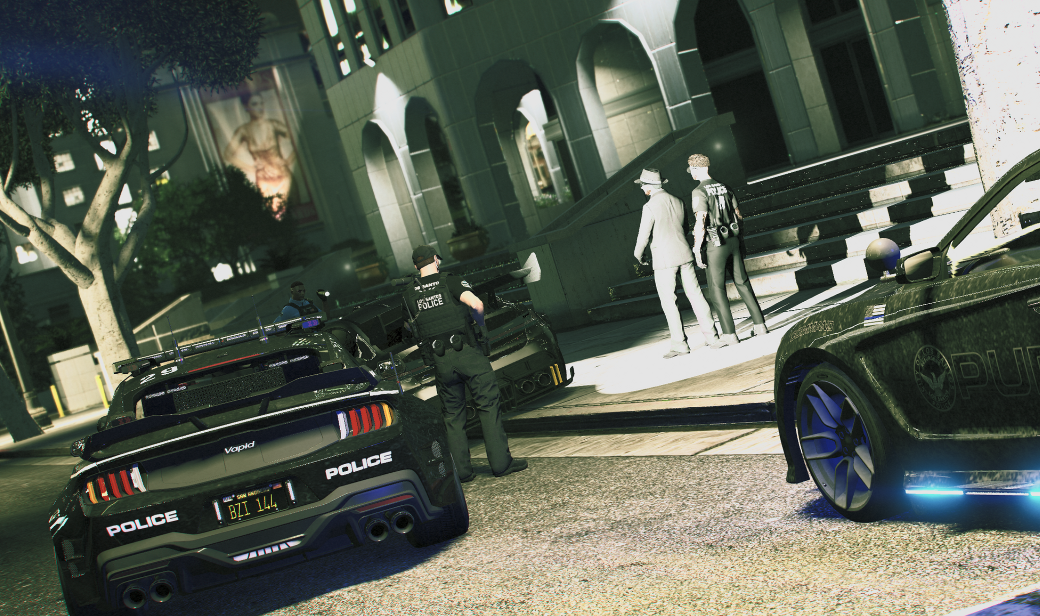 MoonlightV GTA 5 Roleplay Screenshot - Los Santos Stadtansicht